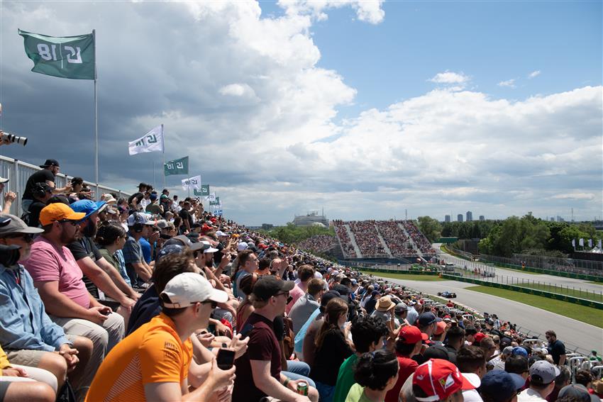 Montreal Canada Grandstand